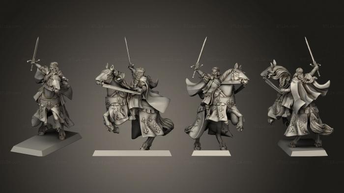 Military figurines (Duchess of Avernia, STKW_5410) 3D models for cnc