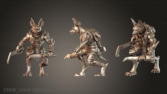 Jackals Stalkers Knives