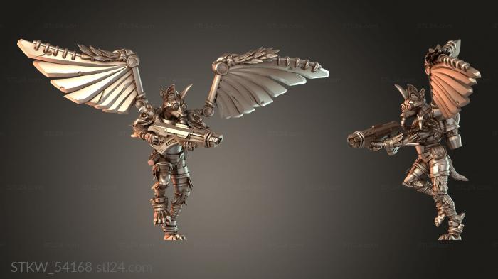 Jackals Vultures Rifle cunning