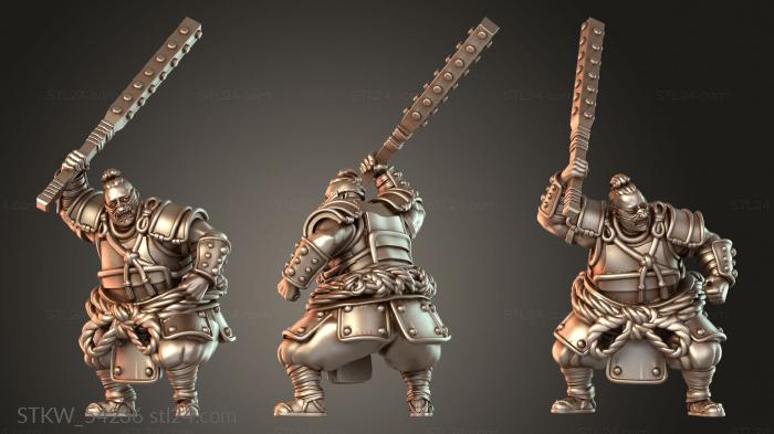 JAPANESE SUMO WARRIOR valiant cunning