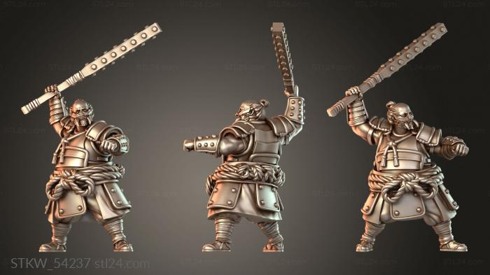 JAPANESE SUMO WARRIOR valiant gallant