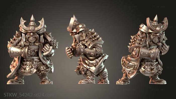 Japanese Dwarves guardian seasoned