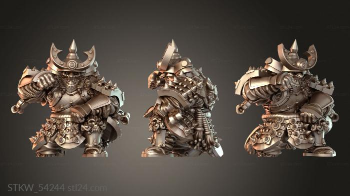 Japanese Dwarves guardian disciplined