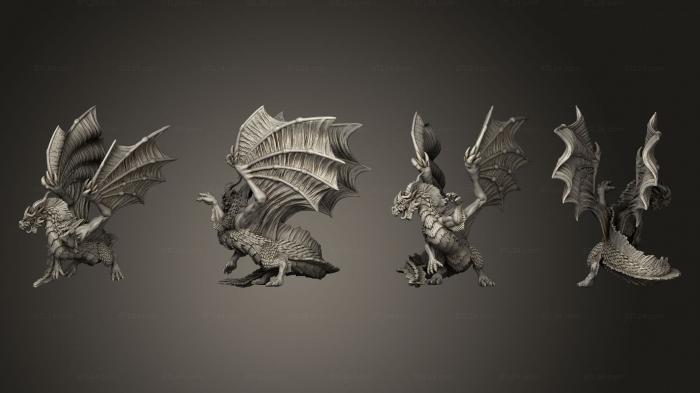 Military figurines (Duncan Shadow Dragon, STKW_5430) 3D models for cnc