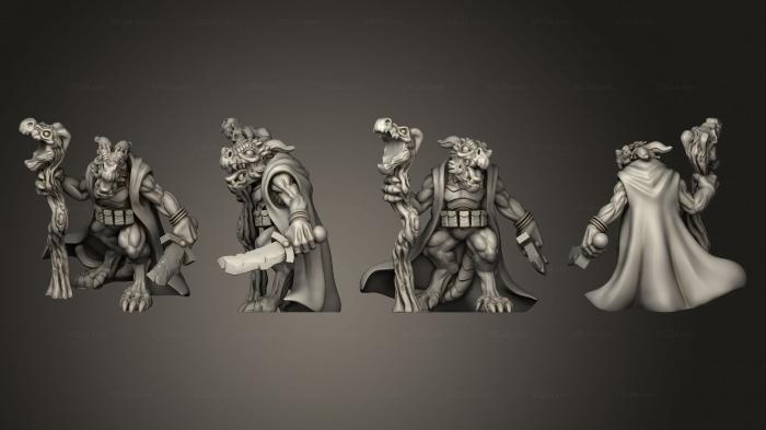 Military figurines (Duncan Shadow Druid 002, STKW_5431) 3D models for cnc