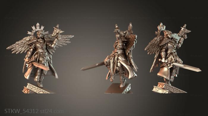 Military figurines (Jet Energy Sword Pistol, STKW_54312) 3D models for cnc