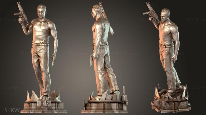 John McClane Statue