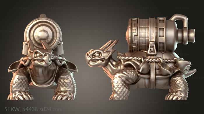 Jungle avengers staff an avenger water turtle