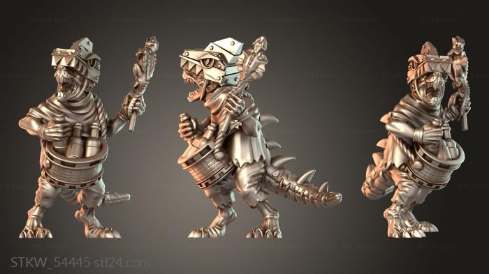 Military figurines (Jungle avengers staff an fro seller, STKW_54445) 3D models for cnc