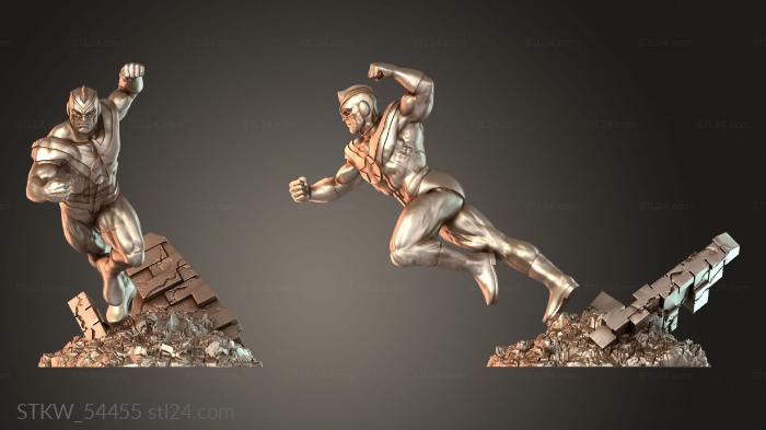 Military figurines (Junio citizen, STKW_54455) 3D models for cnc
