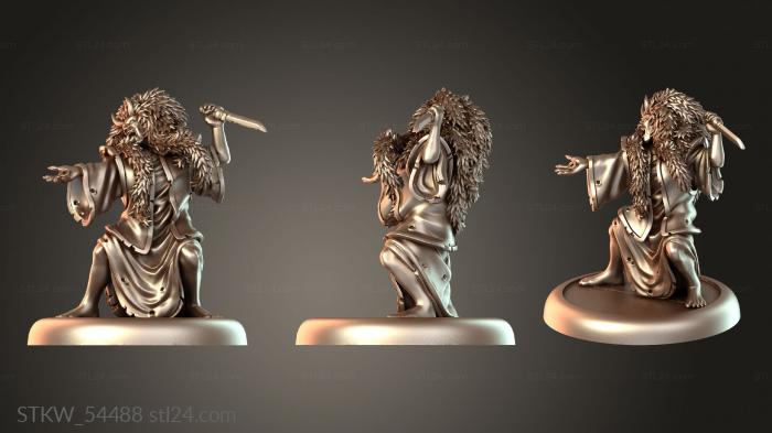 Military figurines (Kaede Silvermoon Syndicate, STKW_54488) 3D models for cnc