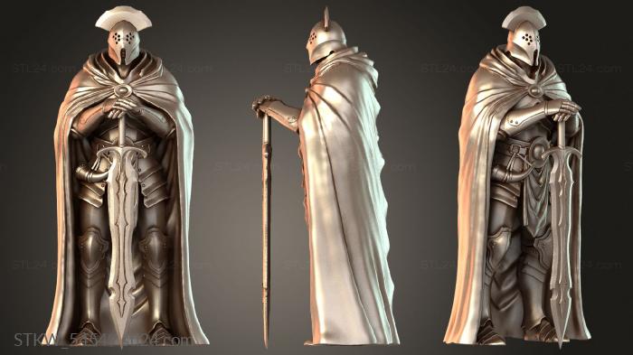 Military figurines (Karol Rudyk Lorgar Knight, STKW_54549) 3D models for cnc