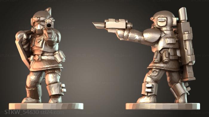 Kasrkin Stormtroopers guard