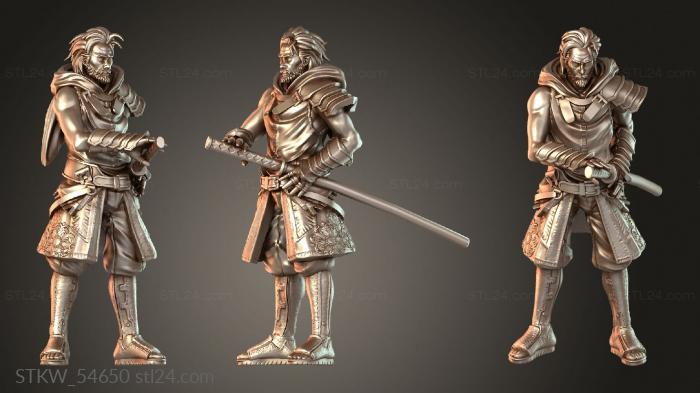 Katana Master watchful