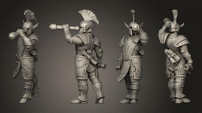 Military figurines (Dwarf Ballista D, STKW_5480) 3D models for cnc