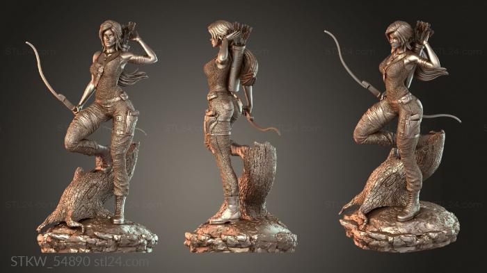 Lara Croft arm
