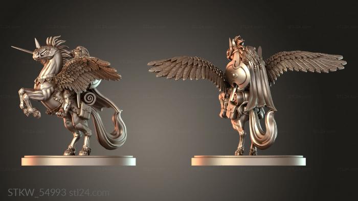 Lion on pegasus