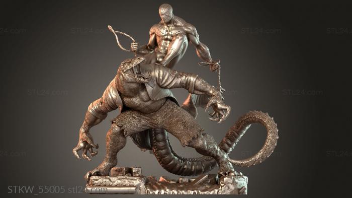 Lizard Vs Spider Man Ferocious