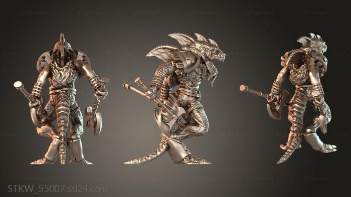 Lizardfolk Axe Daredevil