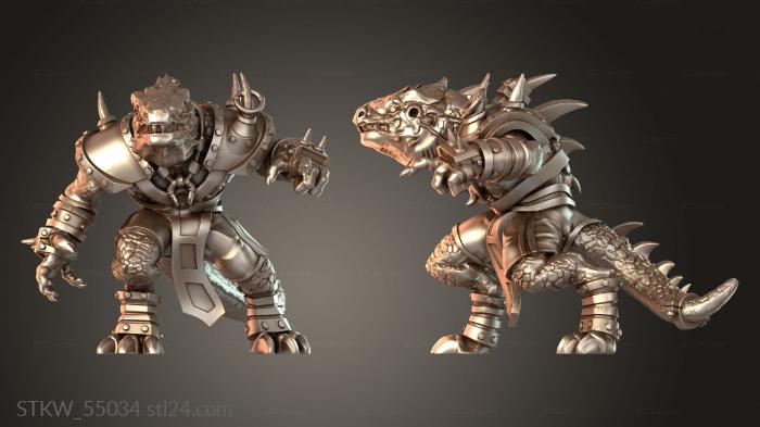 Lizardmen Croxigor primal