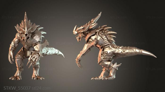 Lizardmen Kroxigor Grok tar