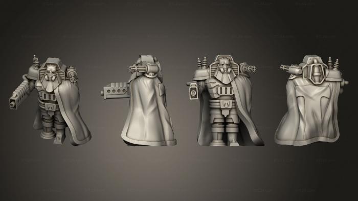 Military figurines (Dwarf darthnaner v 2, STKW_5521) 3D models for cnc