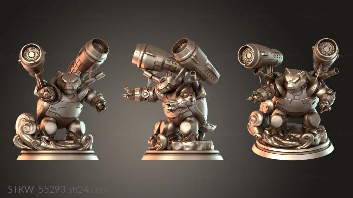Mecha Blastoise Legendary Arm