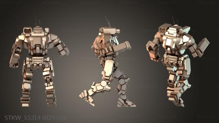 Mechs Fireball filled