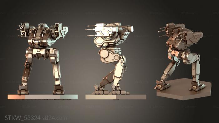 Mechs FLEA FIREANT ATBAY reinforced