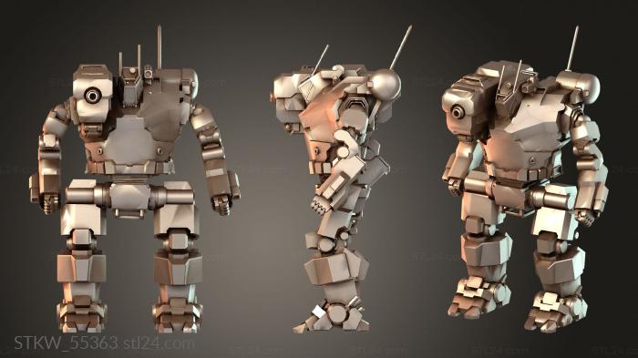 Mechs hunchback Wait