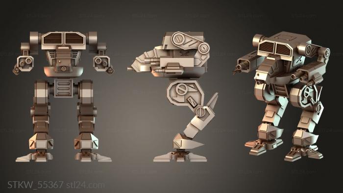 Mechs stand