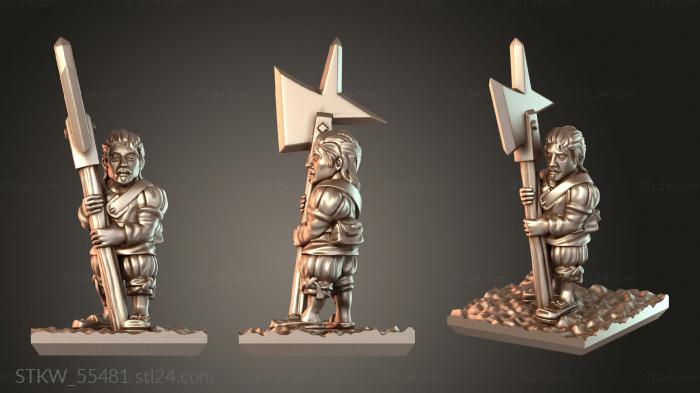 Minirat Halberdier strong