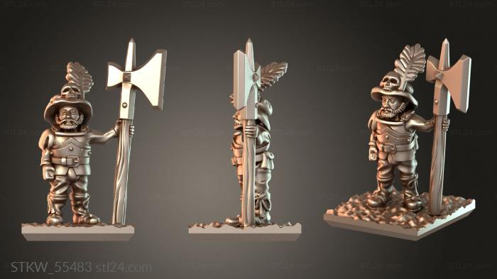 Minirat Halberdier tactical