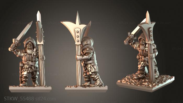 Minirat Halberdier Capitan
