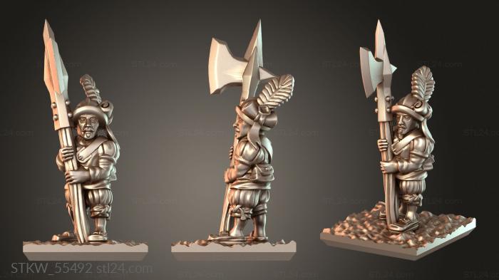 Minirat Halberdier loyal