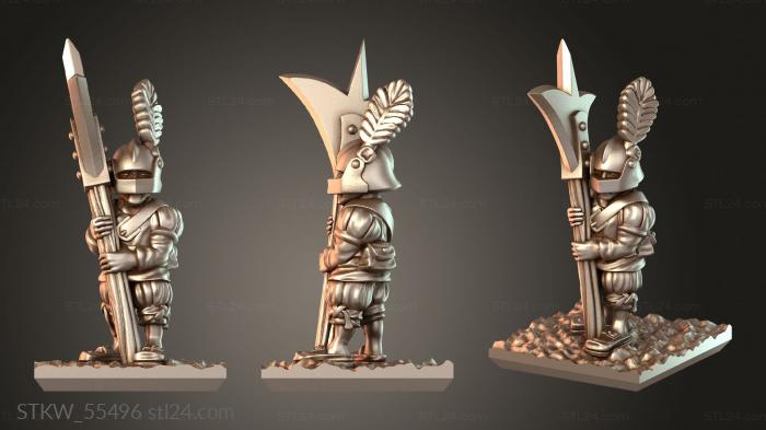 Minirat Halberdier ruthless