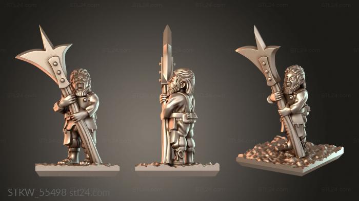 Minirat Halberdier sharp