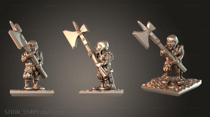 Minirat Halberdier stealthy