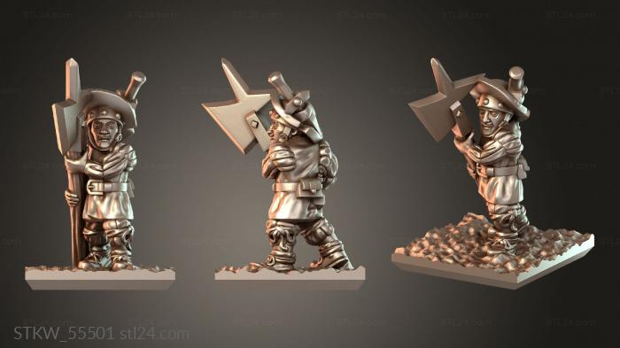Minirat Halberdier precise