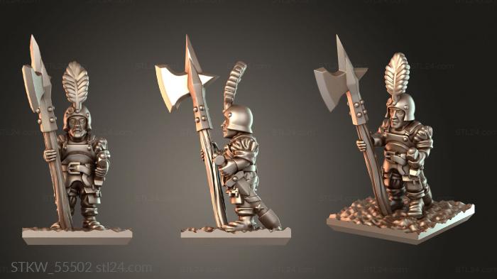 Minirat Halberdier precise
