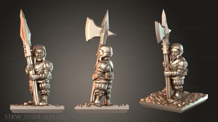 Minirat Halberdier resilient