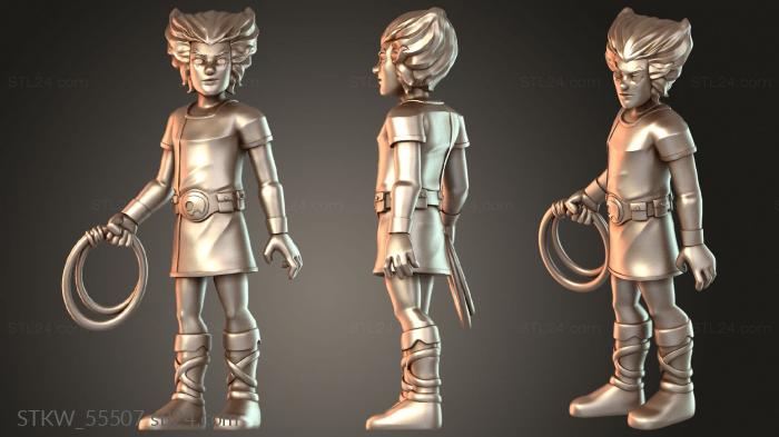 Military figurines (Minis Thunder Cats KA, STKW_55507) 3D models for cnc