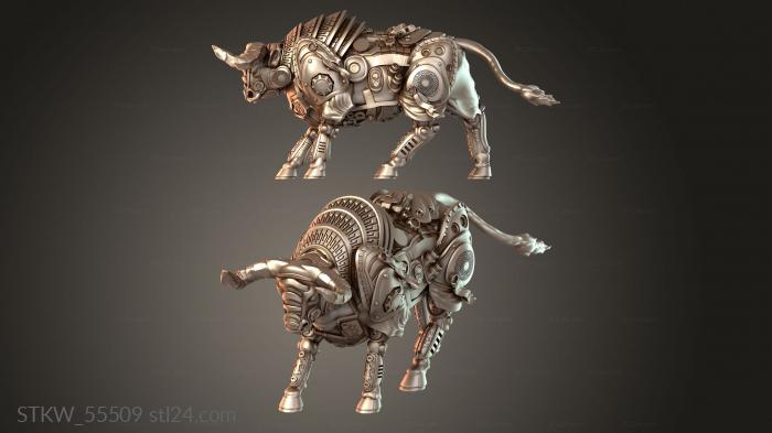Minoan Chariot Bull