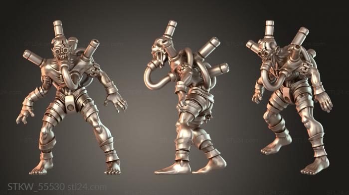Military figurines (Mystic, STKW_55530) 3D models for cnc