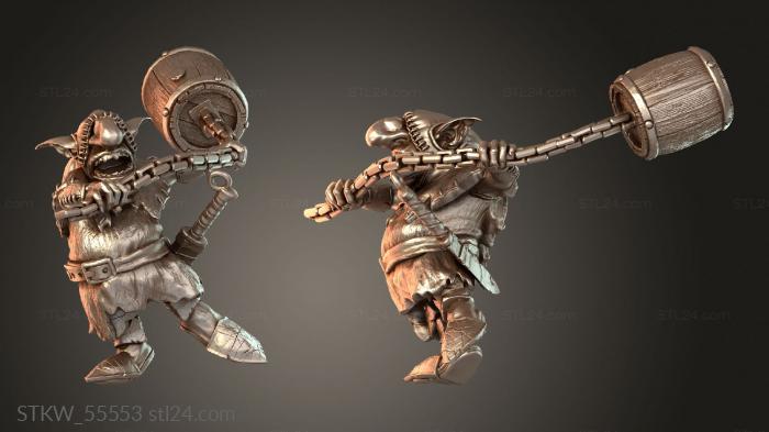 Monk Attack Barrel