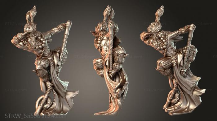 Monkey King wrathful