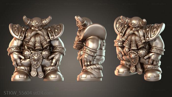 Mountain enanos warrior