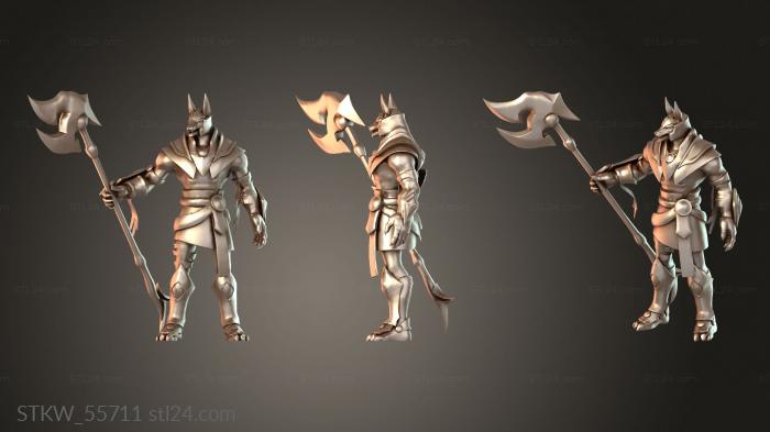 Nasus with stand and lol logo mighty