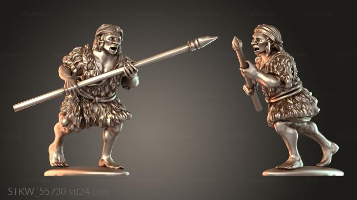 Neanderthals savage