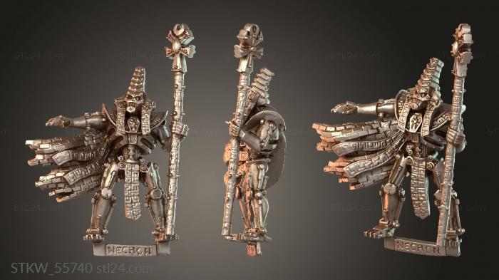 Necrons Lider Necron montado